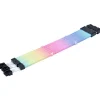 Cable Extensión  Lian Li Strimer Wireless ARGB 3 x 8 Pines Para GPU Blanco