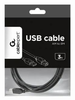 Cable Gembird USB 2.0 Conector A a Conector B 3m