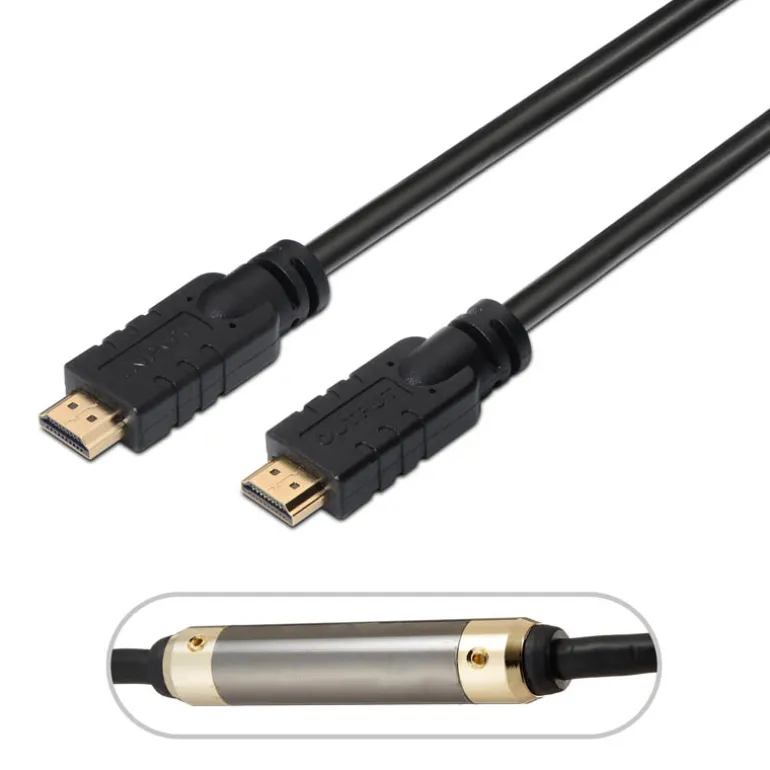 Cable HDMI Aisens HDMI 2.0 4K Repetidor 30m Negro