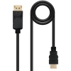 Cable HDMI Nano Cable Conversor DP a HDMI Negro 3m