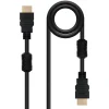 Cable HDMI Nano Cable HDMI Alta Velocidad / HEC Con Ferrita Negro 5m