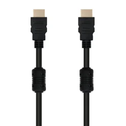 Cable HDMI Nano Cable HDMI Alta Velocidad / HEC Con Ferrita Negro 3m