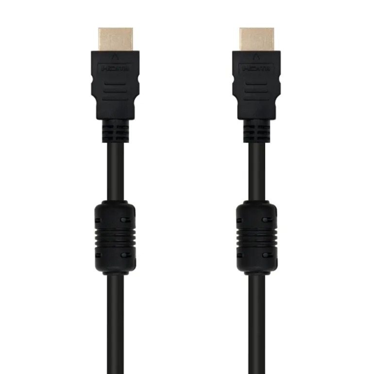 Cable HDMI Nano Cable HDMI Alta Velocidad / HEC Con Ferrita Negro 3m
