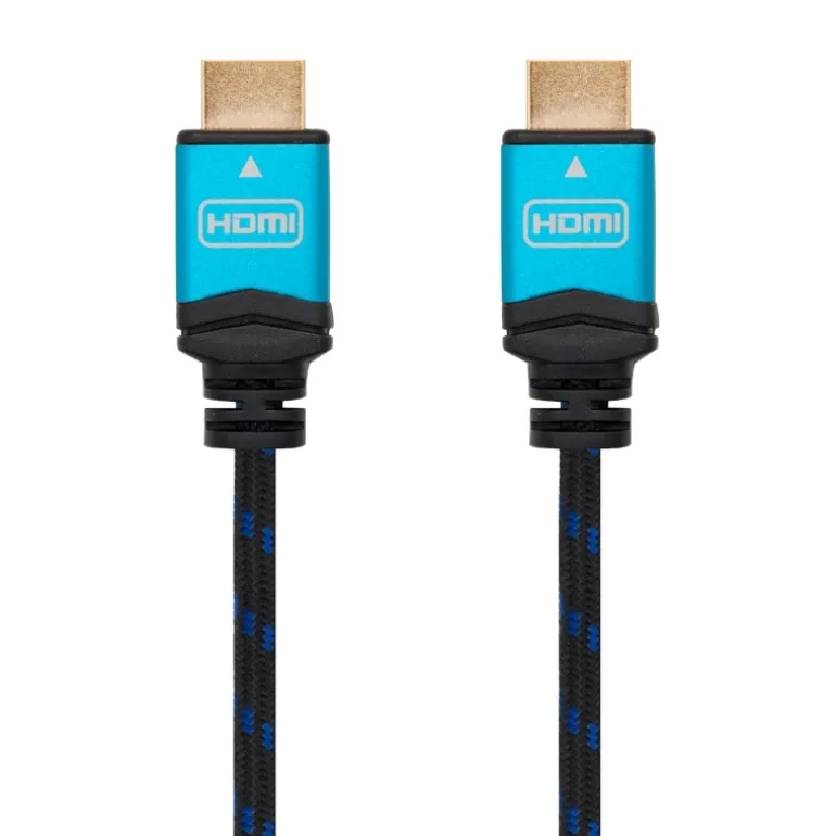 Cable HDMI Nano Cable HDMI V2.0 4K@60Hz A/M-A/M Negro 10m