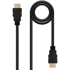 Cable HDMI Nano Cable HDMI V1.4 (Alta Velocidad) - A/M - A/M - 3.0m Negro