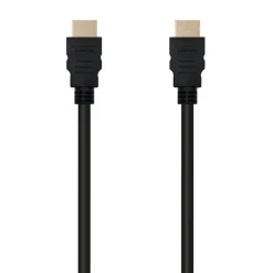 Cable HDMI Nano Cable HDMI V1.4 (Alta Velocidad) - A/M - A/M - 3.0m Negro