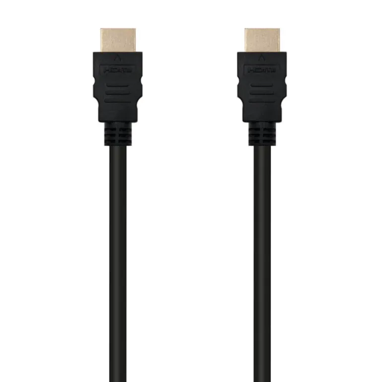 Cable HDMI Nano Cable HDMI V1.4 (Alta Velocidad) - A/M - A/M - 3.0m Negro