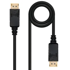 Cable Nanocable DisplayPort DP/M-DP/M Negro 2m