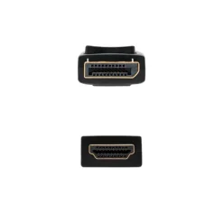 Cable Nanocable DisplayPort a HDMI 2M Negro