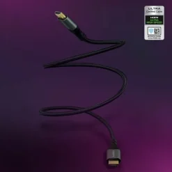 Cable Nanocable HDMI 2.1 Alta Velocidad A-M a A-M 2.0m Negro