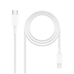 Cable Nanocable Lightning-M a USB-C 2.0m