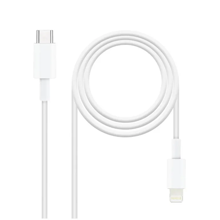 Cable Nanocable Lightning-M a USB-C 0.5m