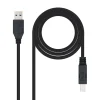 Cable Nanocable USB 3.0 A-M a B-M 2.0m Negro
