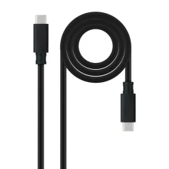 Cable Nanocable USB 3.2 Gen2x2 4K/60Hz 3m Negro