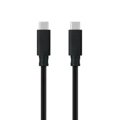 Cable Nanocable USB 3.1 4K 60Hz 5A C a USB-C 2m Negro