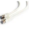 Cable Red Gembird PP6-0.5M FTP Cat6 0.5m Blanco