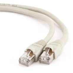 Cable Red Gembird PP6U-0.5M Cat.6 UTP 0.5m Gris