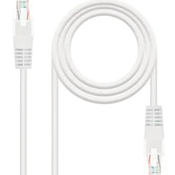 Cable Red Nanocable Cat.6 UTP 25cm Blanco