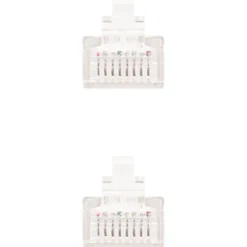Cable Red Nanocable Cat.6 UTP 25cm Blanco