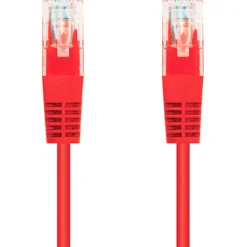 Cable Red Nanocable RJ45 Cat.6 UTP 0.5m Rojo