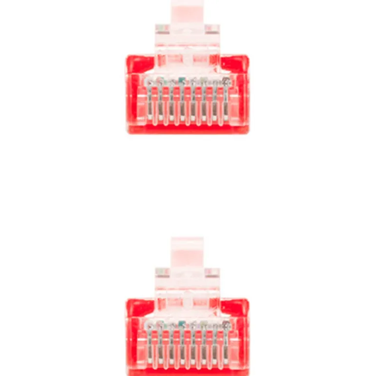 Cable Red Nanocable RJ45 Cat.6 UTP 0.5m Rojo