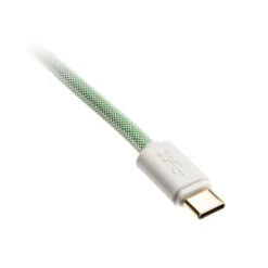 Cable Teclado Ducky Cable Espiral Verde/Azul