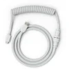 Cable Teclado Glorious PC Gaming Race Cable Espiral Ghost White