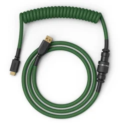 Cable Teclado Glorious PC Gaming Race Cable Espiral Verde
