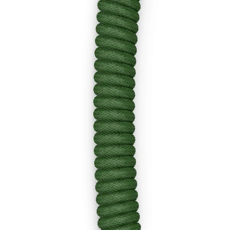 Cable Teclado Glorious PC Gaming Race Cable Espiral Verde