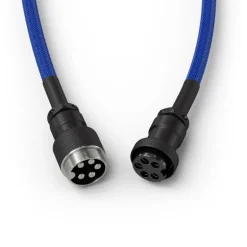 Cable Teclado Glorious PC Gaming Race Cable Espiral Cobalto