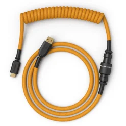 Cable Teclado Glorious PC Gaming Race Cable Espiral Dorado