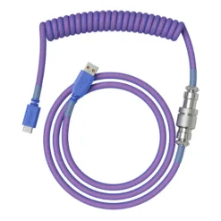 Cable Teclado Glorious PC Gaming Race Cable Espiral Nebula