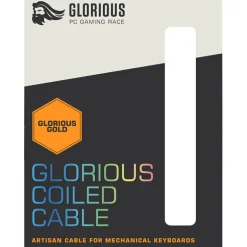 Cable Teclado Glorious PC Gaming Race Cable Espiral Nebula