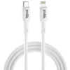 Cable USB iggual Tipo C/Lightning 100cm Q3.0 3A Blanco