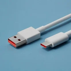 Cable USB Xiaomi 6A Tipo C A Tipo A 1m Blanco