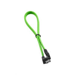 CableMod ModMesh Right Angle SATA 3 30cm Verde Claro - Cable SATA