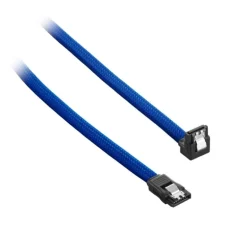 CableMod ModMesh Right Angle SATA 3 60cm Azul - Cable SATA
