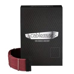 CableMod PRO ModMesh C-Series AXi/HXi/RM Rojo Rojo Sangre - Kit Cables