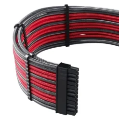 CableMod PRO ModMesh C-Series AXi/HXi/RM Carbón/Rojo - Kit Cables