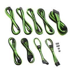 CableMod PRO ModMesh C-Series AXi/HXi/RM Negro/Verde Claro - Kit Cables