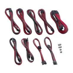 CableMod PRO ModMesh RT-Series Asus/Seasonic Carbón Rojo - Kit Cables