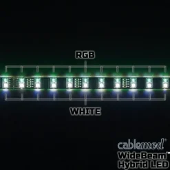 CableMod WideBeam Hybrid Kit 60cm RGB/W - Tira LED