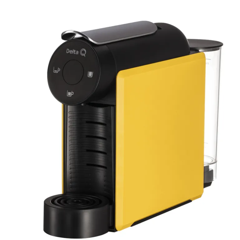 Cafetera Delta Q Mini Qool Amarillo