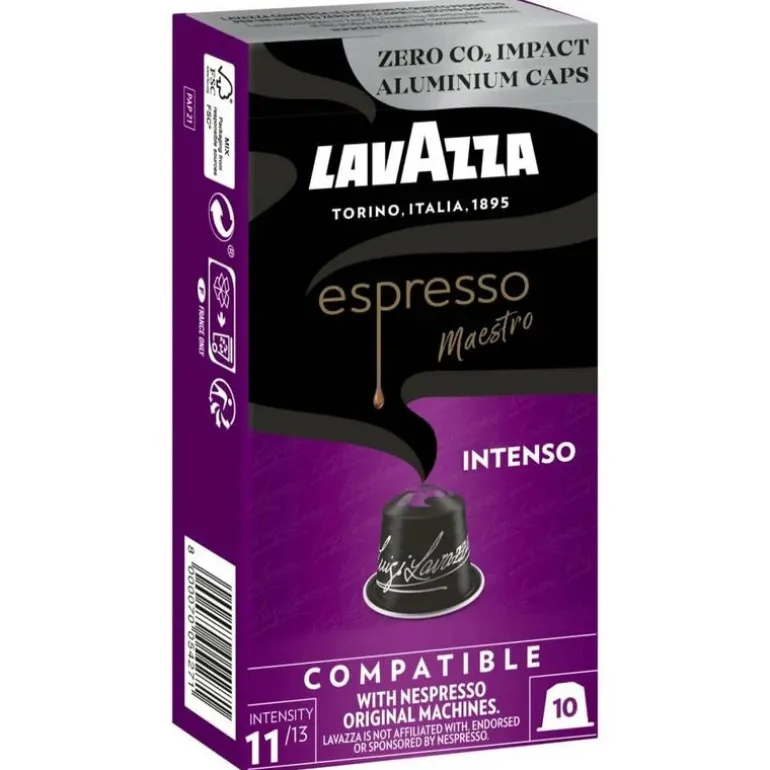 Caja 10 Cápsulas Lavazza Espresso Maestro Intenso