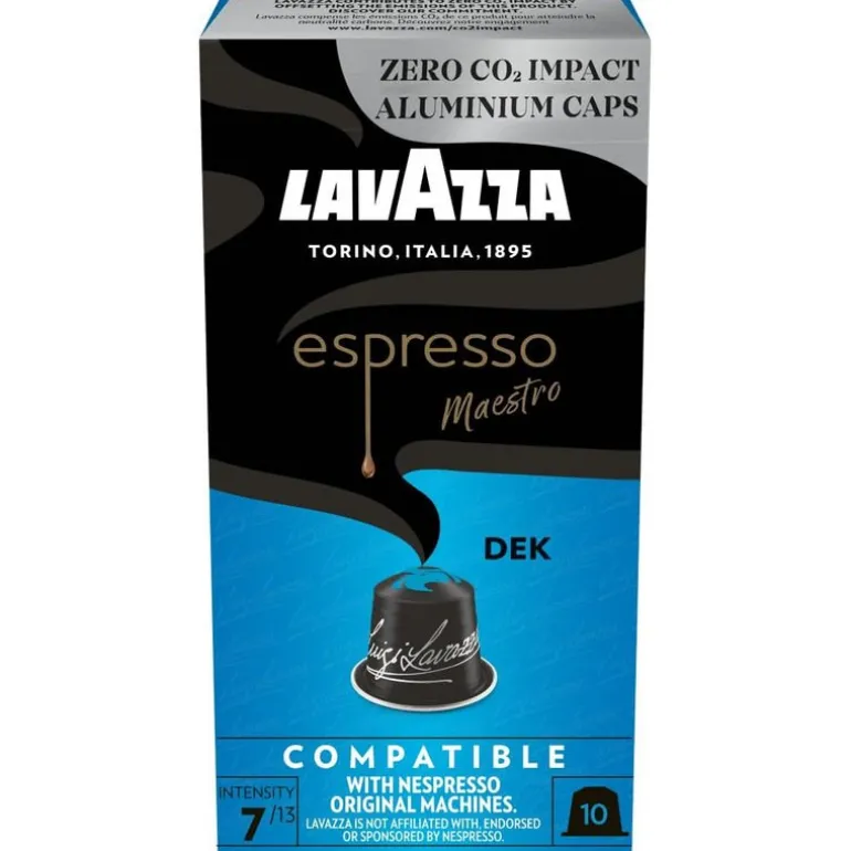 Caja 10 Cápsulas Lavazza Espresso Maestro Descafeinado