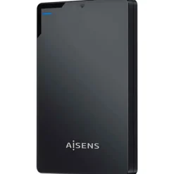 Caja Externa Aisens ASE-2520B 2.5" SATA USB 3.1 Sin Tornillos Negra