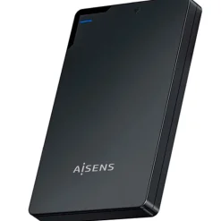 Caja Externa Aisens ASE-2520B 2.5" SATA USB 3.1 Sin Tornillos Negra