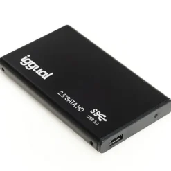 Caja Externa iggual De Aluminio SSD 2.5" SATA USB 3.0