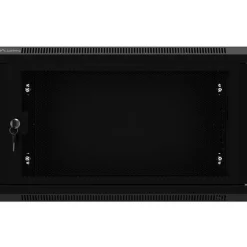 Caja Rack Lanberg WF01-6406-23B 6U 19" Para Pared Negro