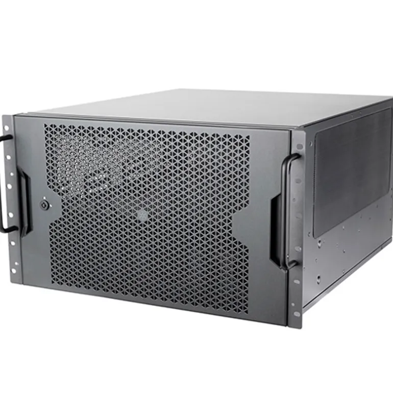 Caja Rack SilverStone RM600 6U Negro